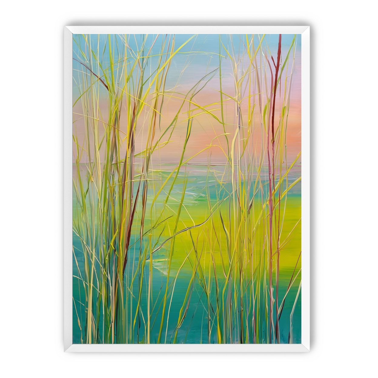 Reeds at Low Tide