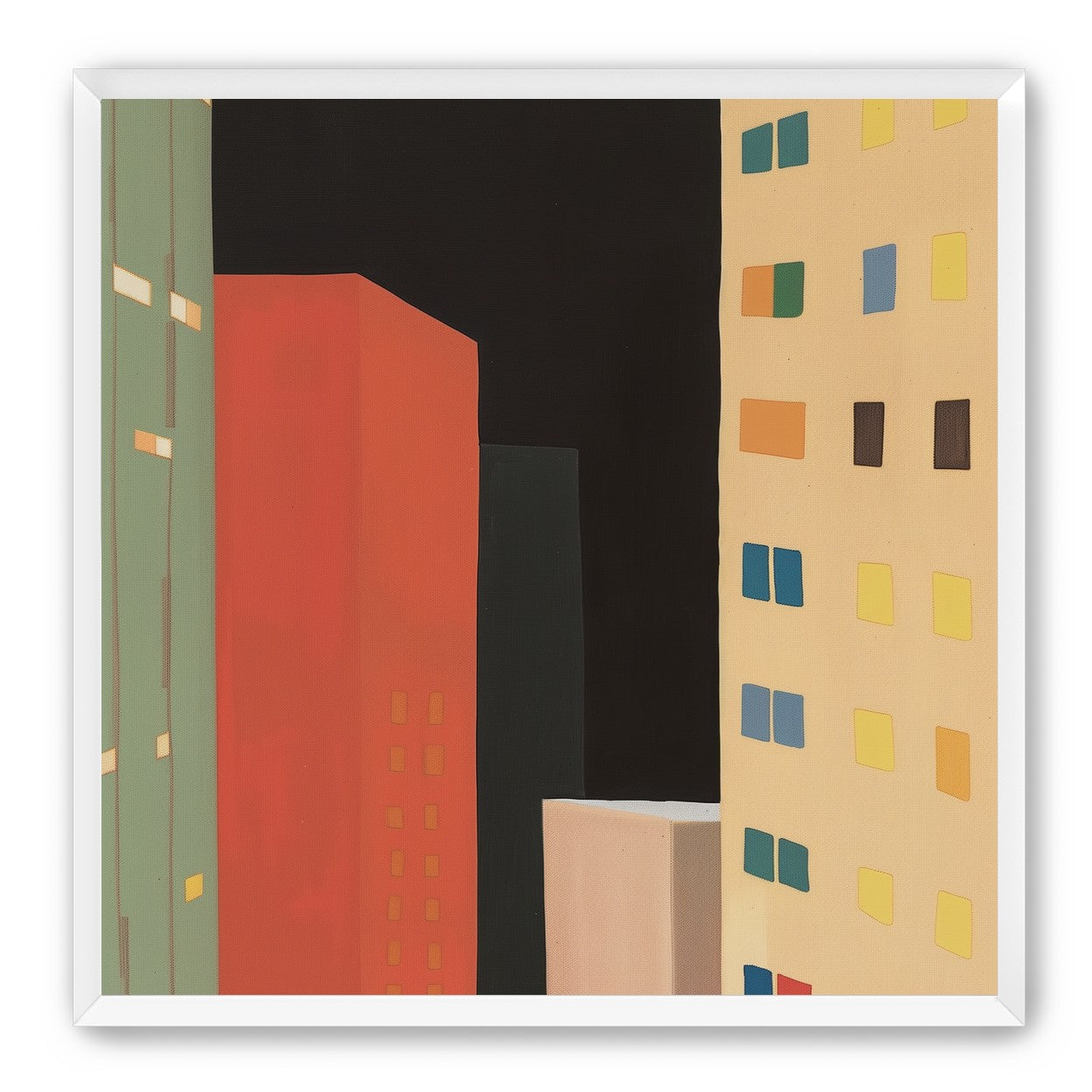 Color windows in the dark