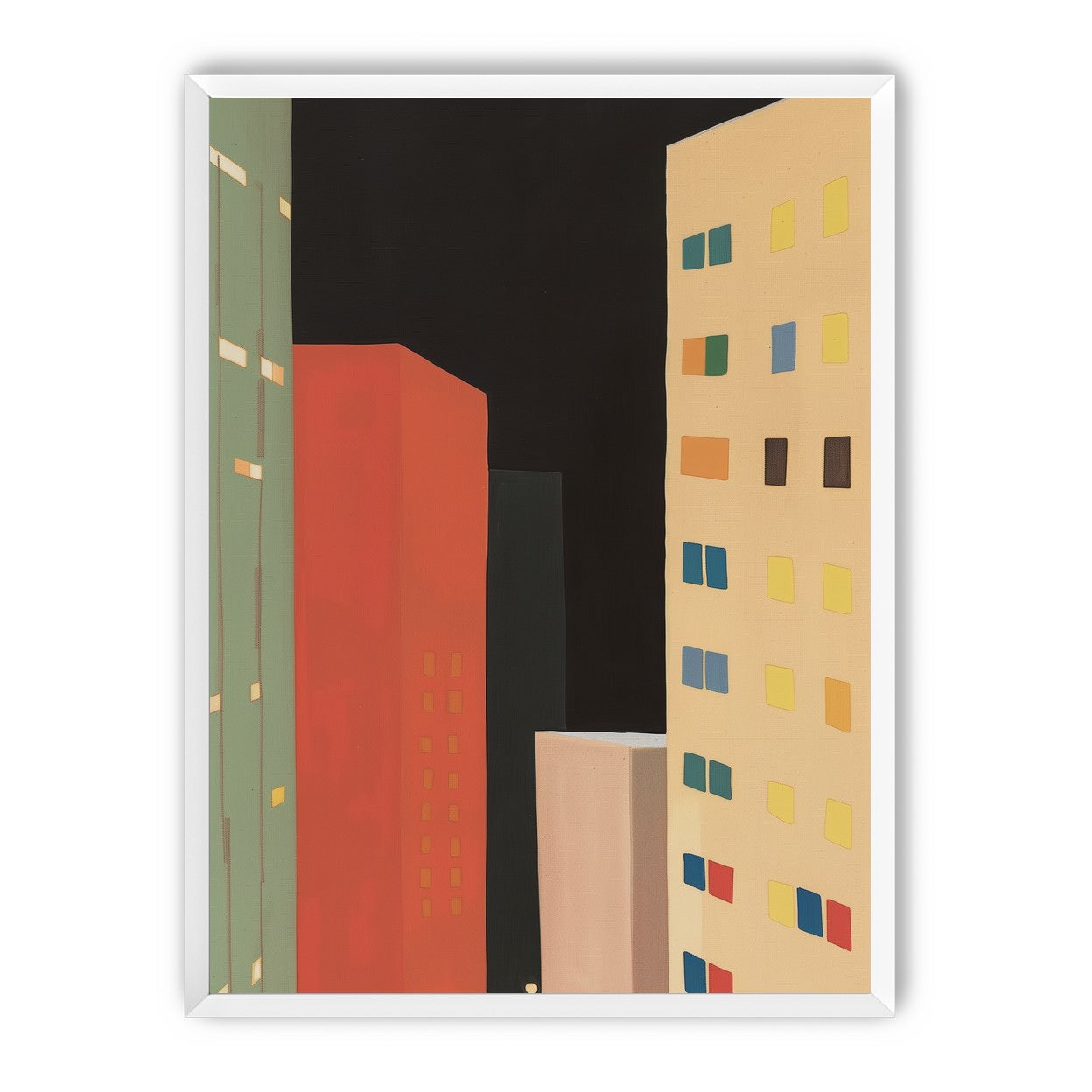 Color windows in the dark