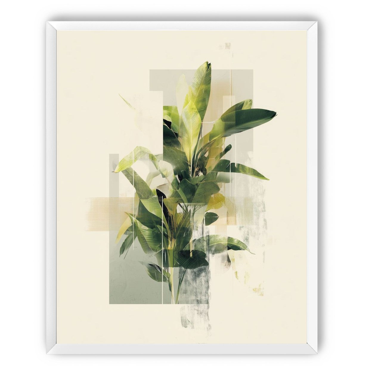 Plant in layered light