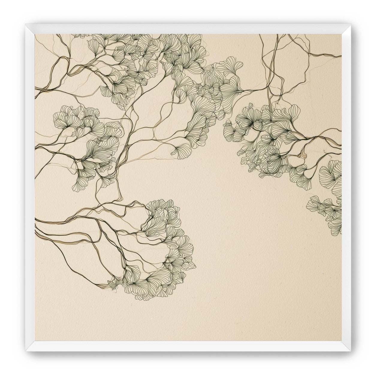 Trees Drawn in Continuous Lines