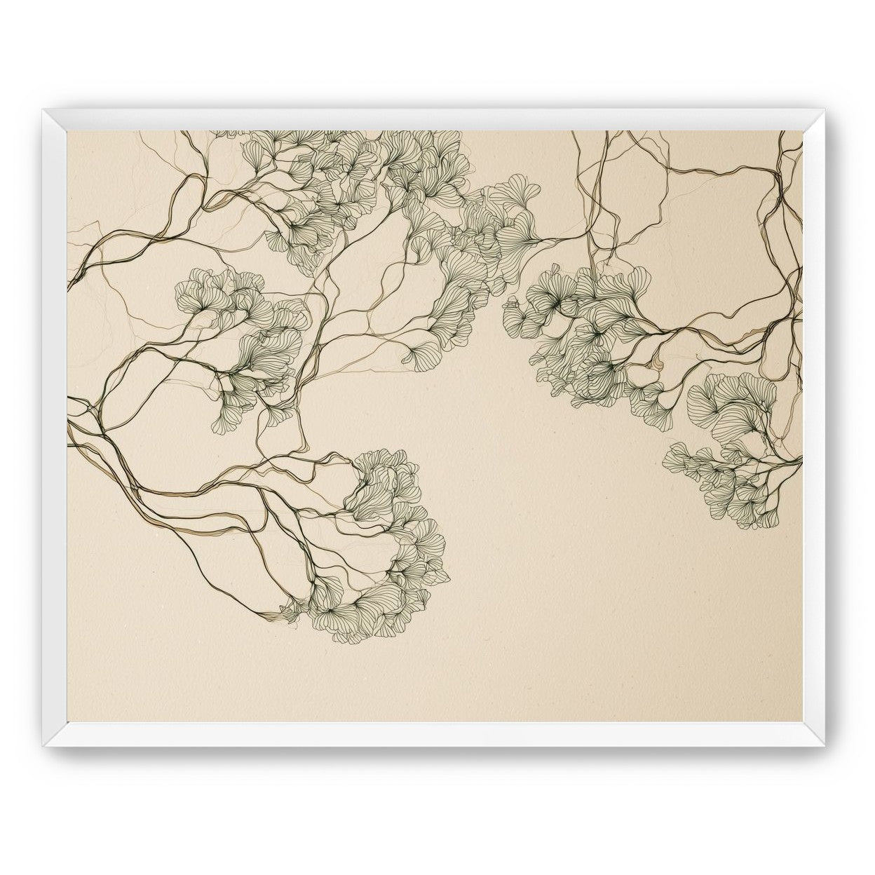 Trees Drawn in Continuous Lines
