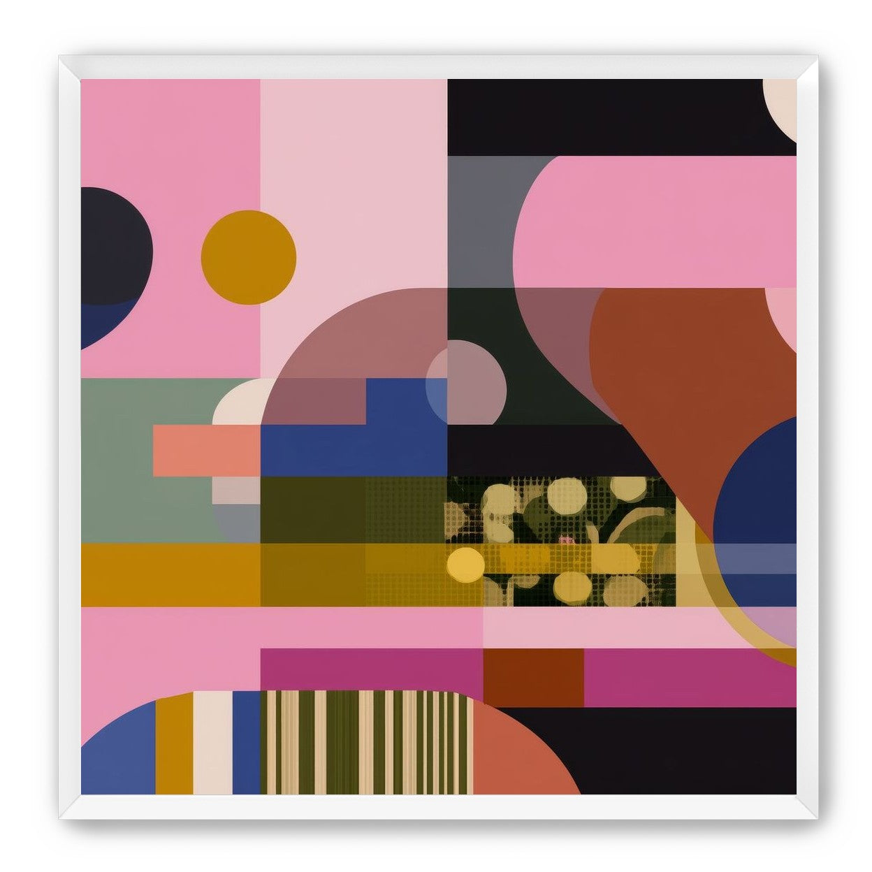 Shapes Jostling for Space