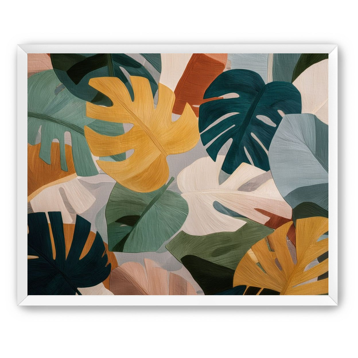 Piles of Palm Fronds