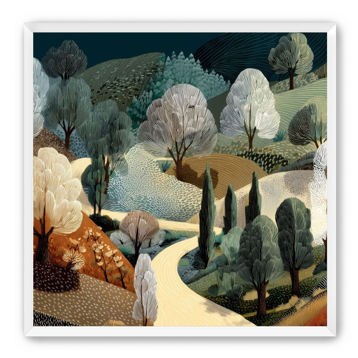 Path Beneath the Hills