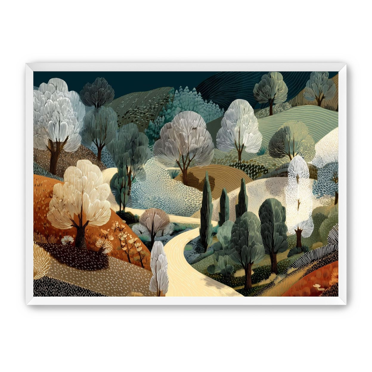 Path Beneath the Hills