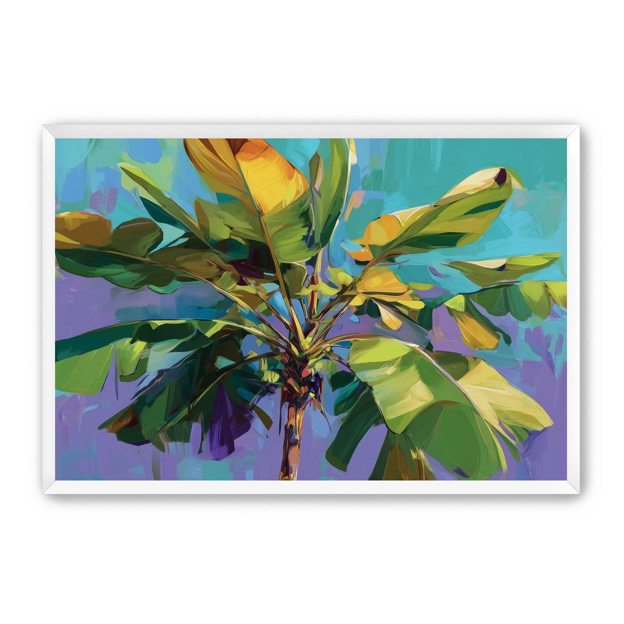Painted Palm Tree