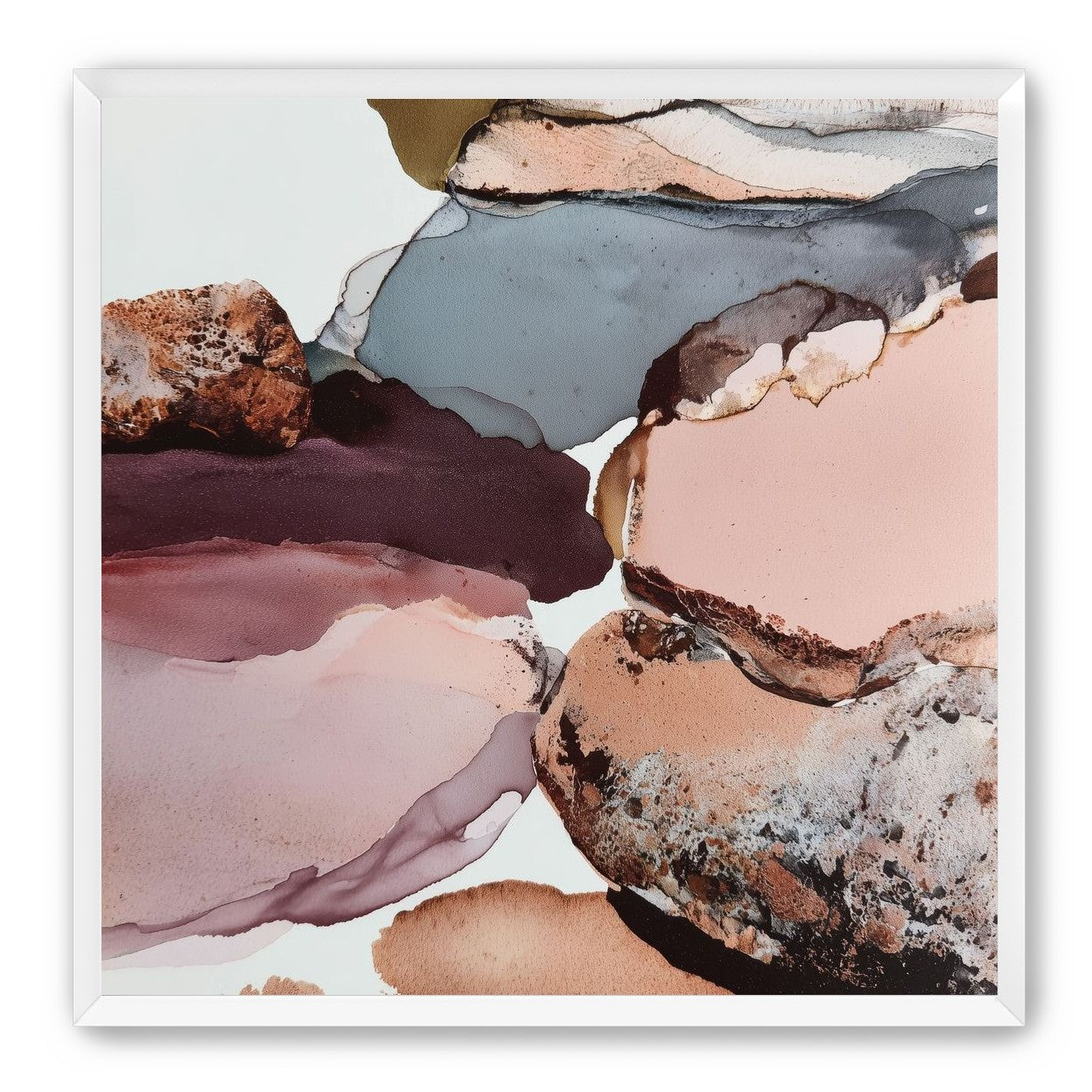 Pink and Stone Forms