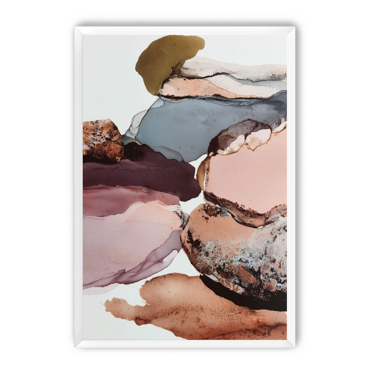 Pink and Stone Forms