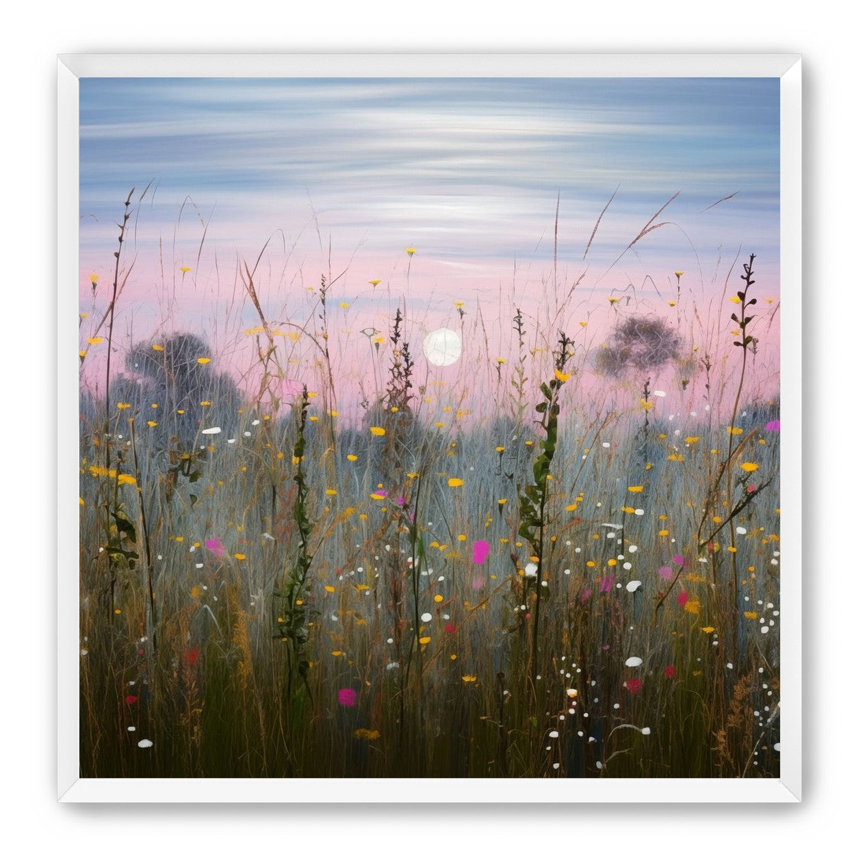 Wildflower Meadow at Moonrise