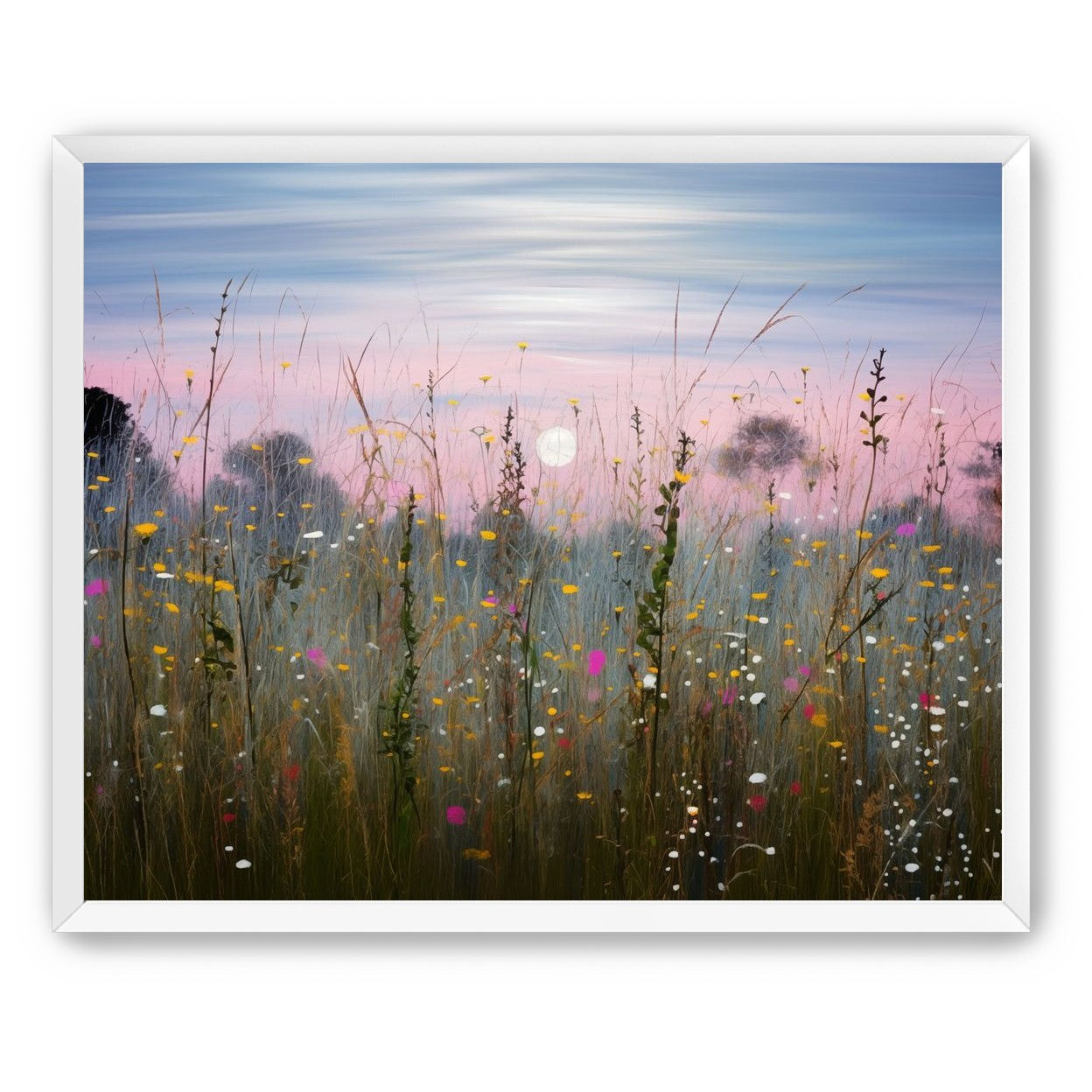 Wildflower Meadow at Moonrise