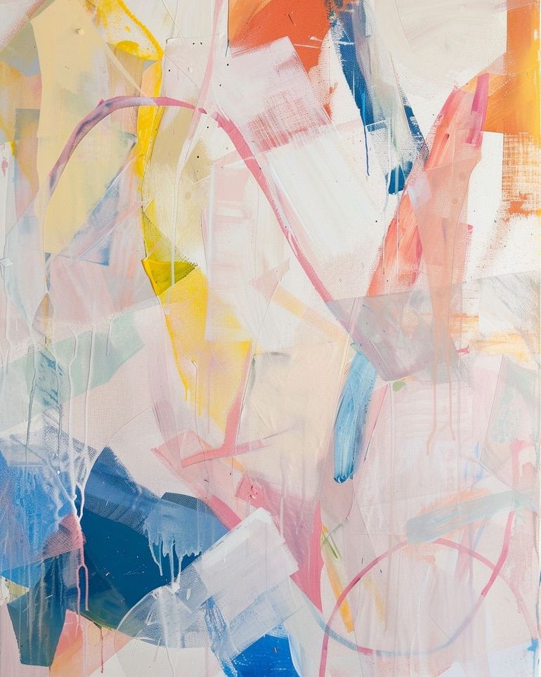Coral light crossing blue