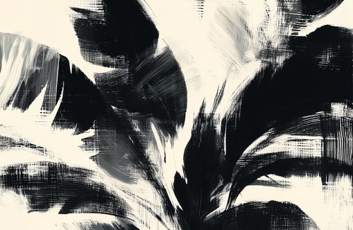 Black weight on off-white