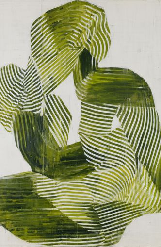 Olive stripes in repose