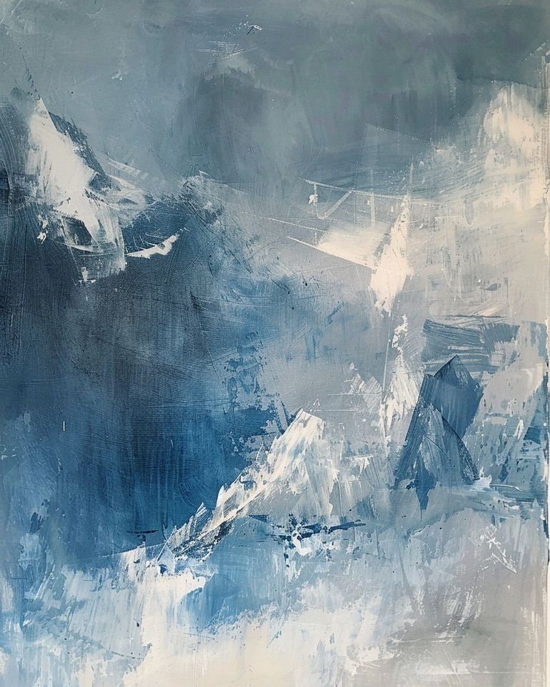 Blue gray pressure field