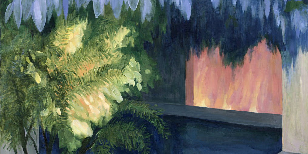 Warm door in the water