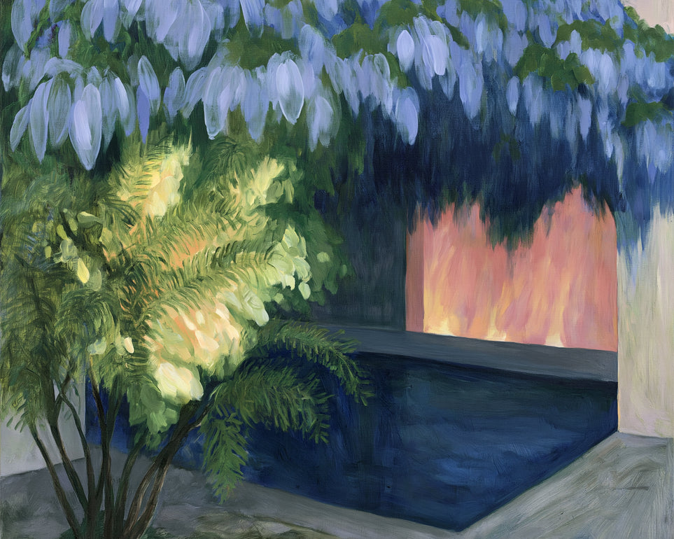 Warm door in the water
