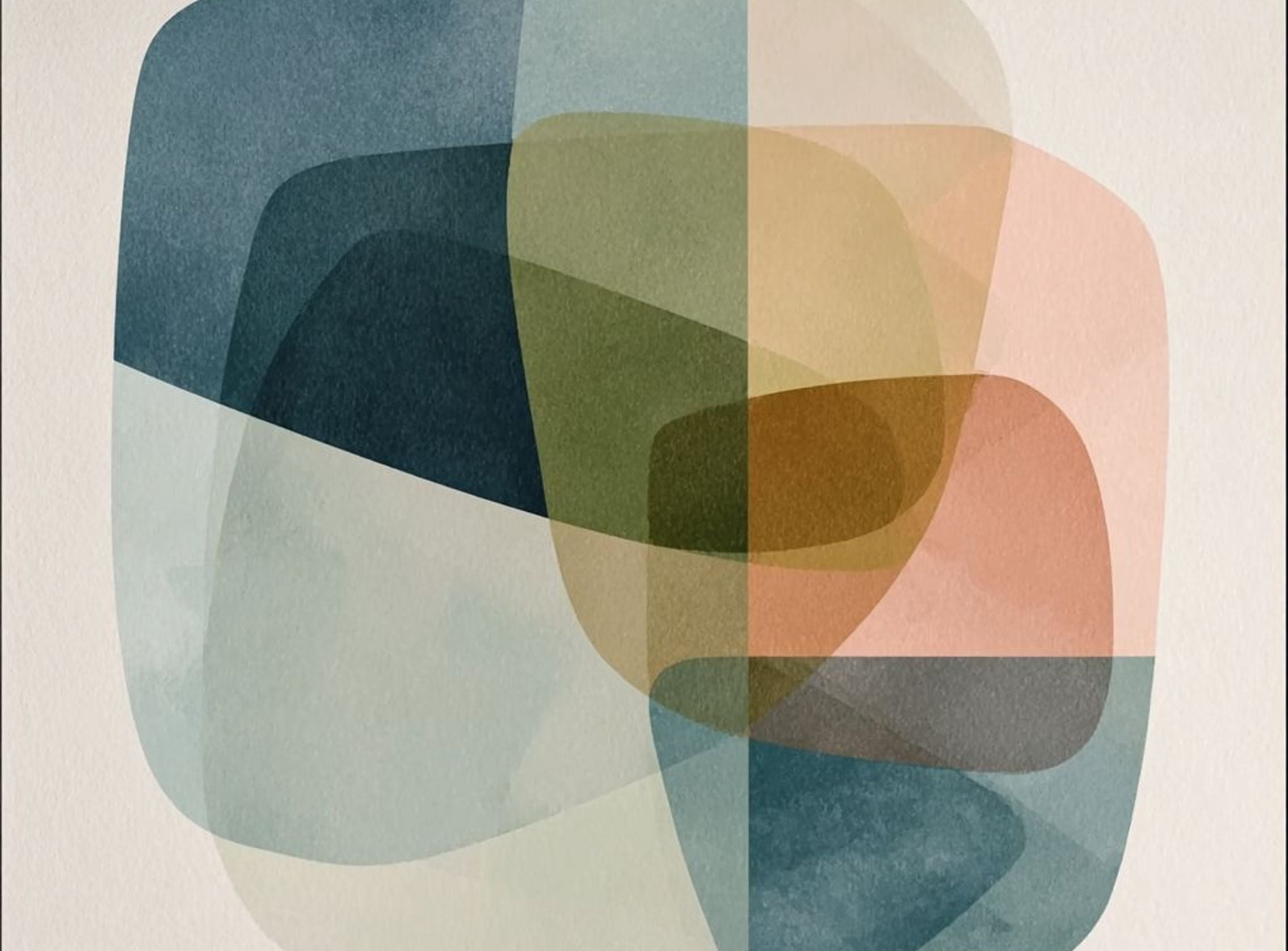 Muted layers within soft corners