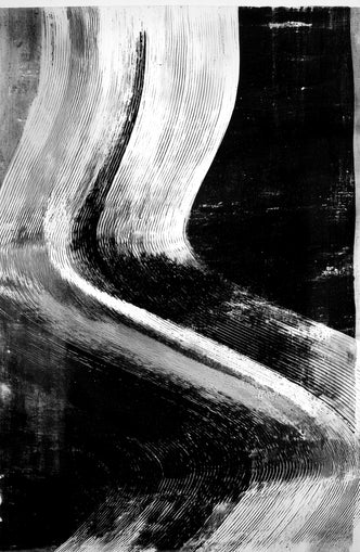 White sweep through black