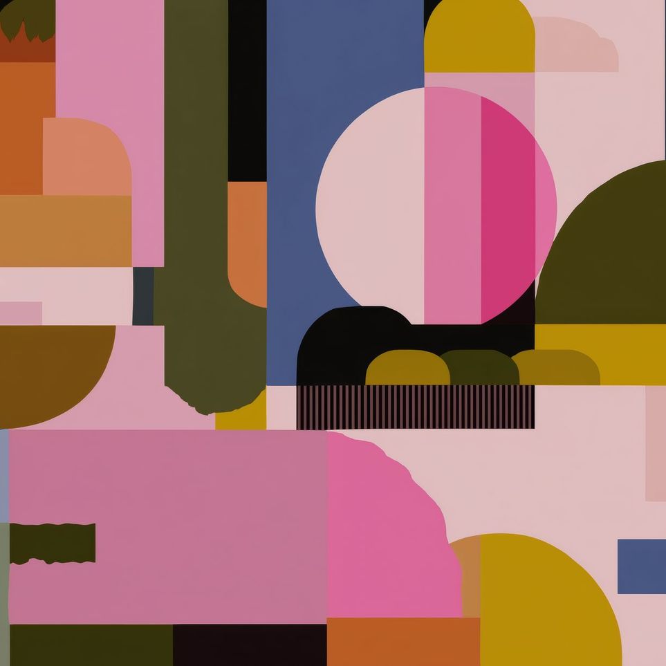 Shapes Jostling for Space
