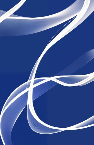 White Stroke on Blue 2