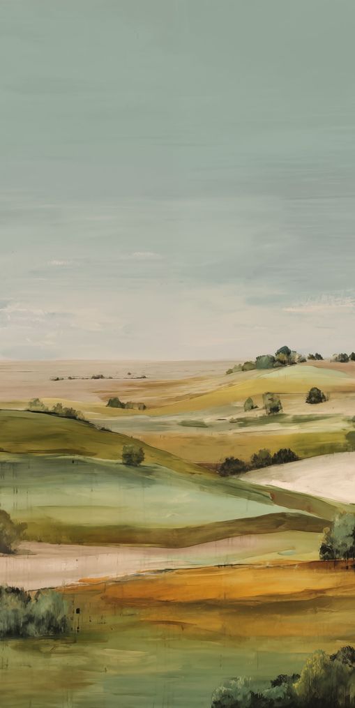 Valley with Rolling Hills