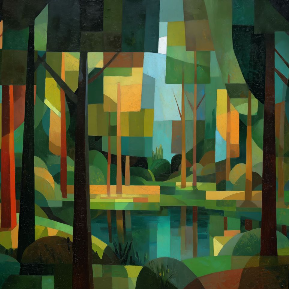 Geometric Trees and Light