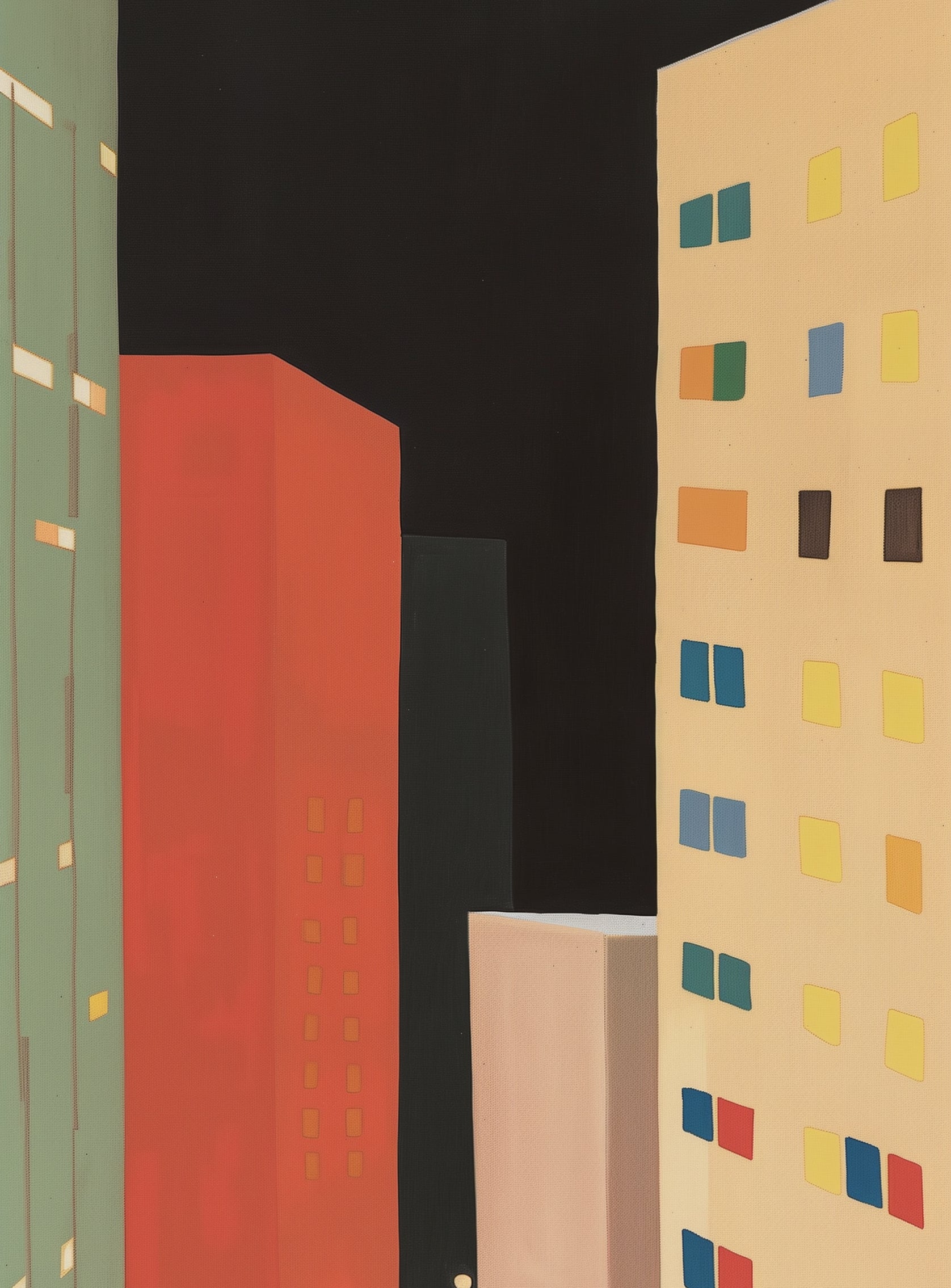 Color windows in the dark