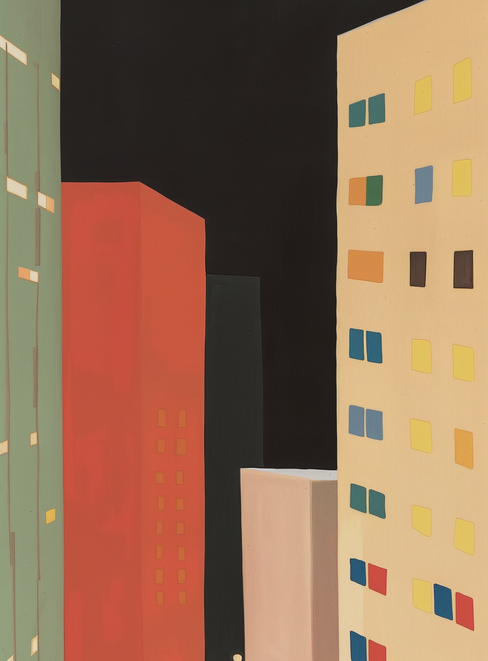 Color windows in the dark