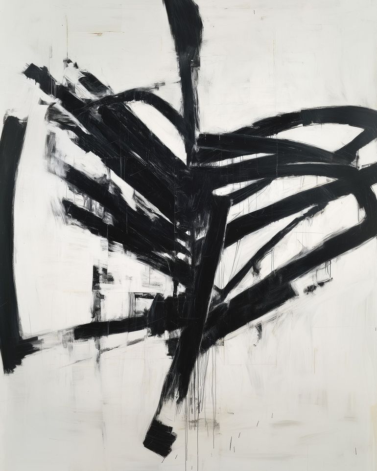 Black strokes under strain