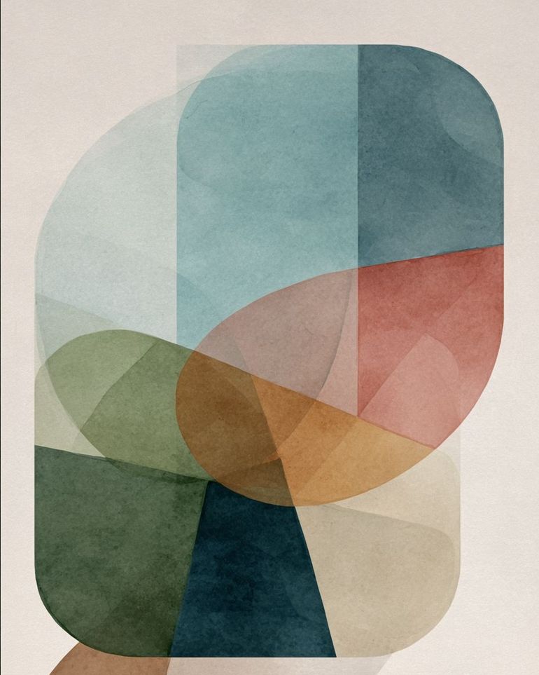 Layered translucent forms