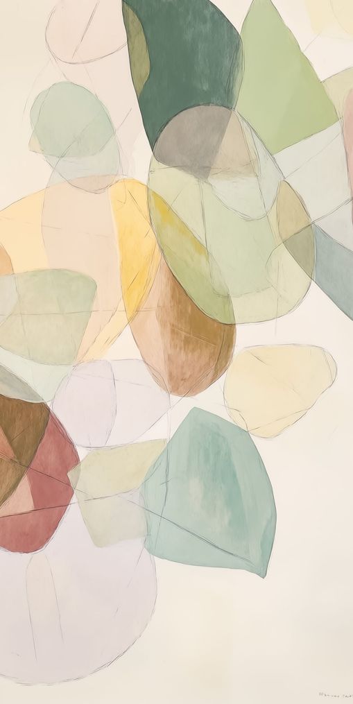 Layered Forms on Paper