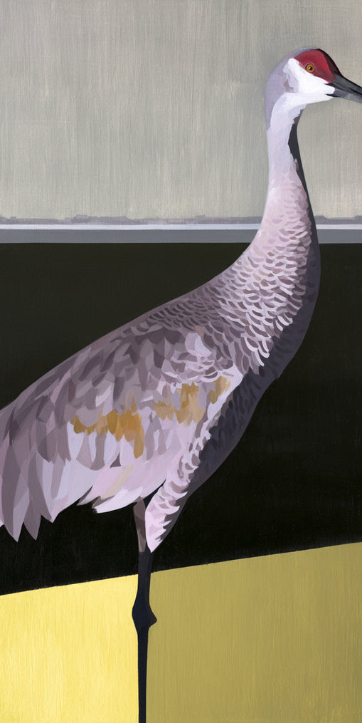 Crane at the hard horizon