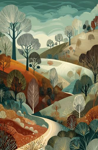 Path Between the Hills
