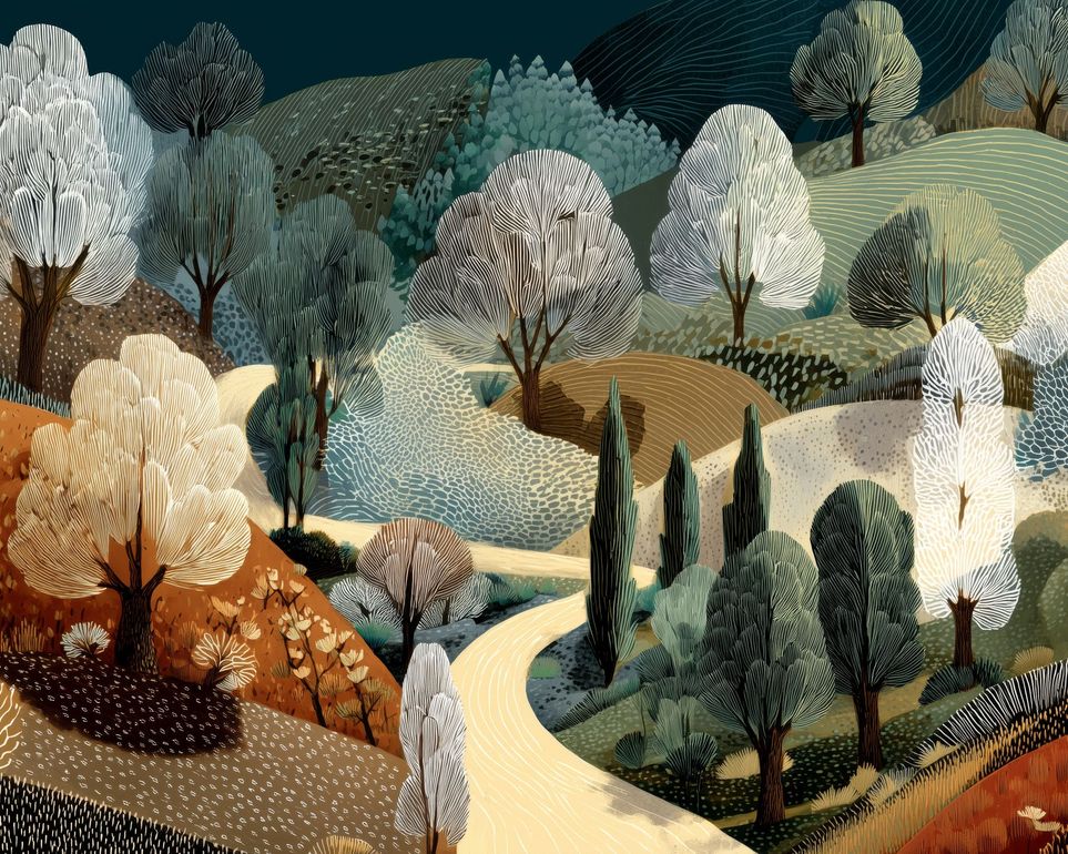 Path Beneath the Hills