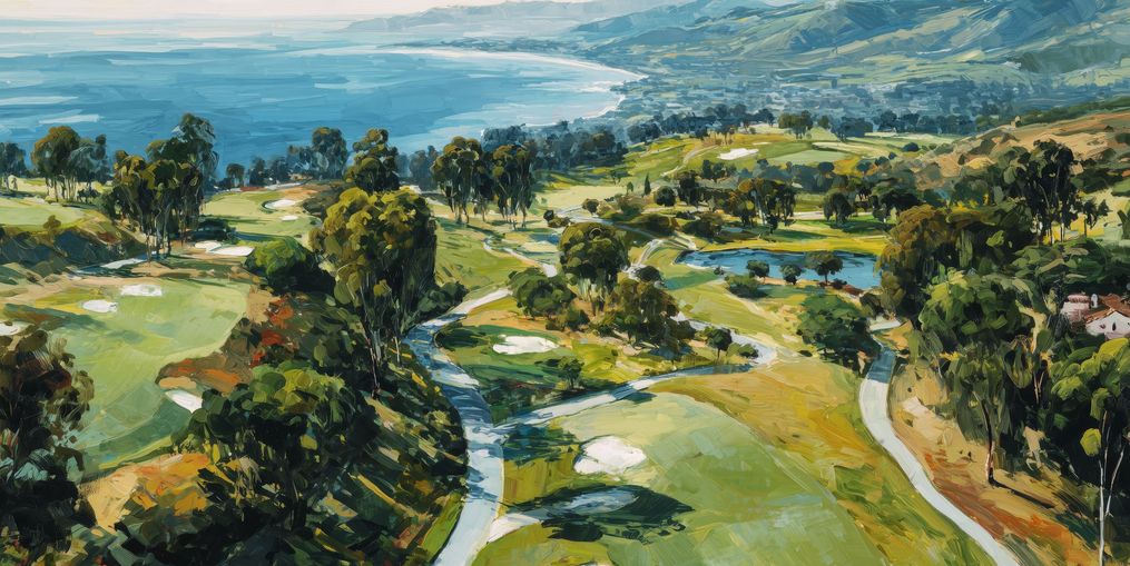 Late Light on Golf Links