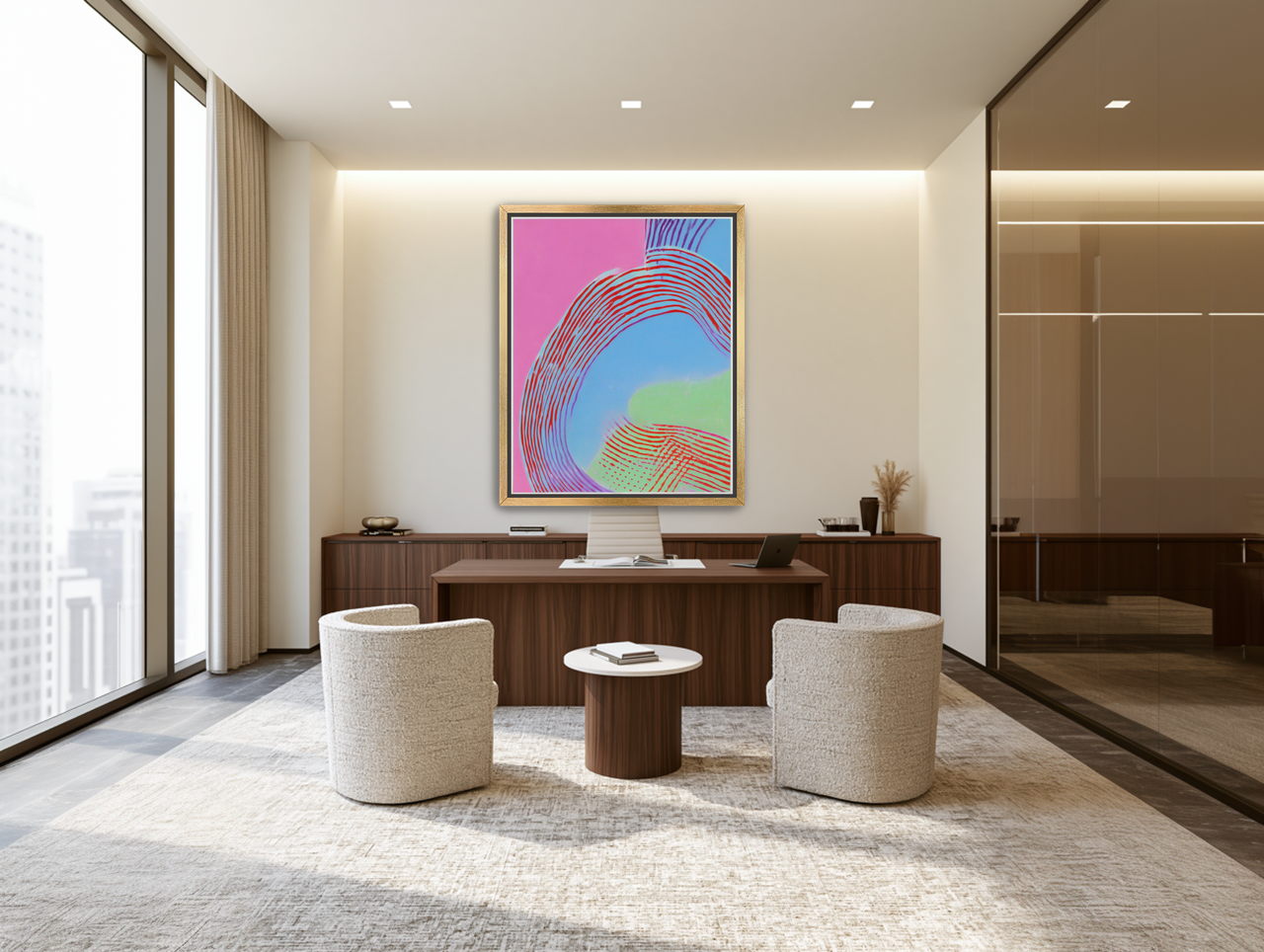 Non-Representational: Curving bands under pressure room view