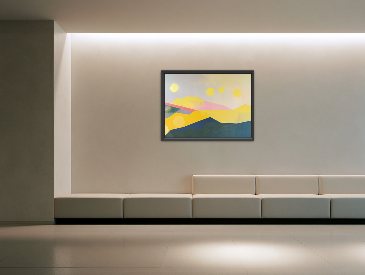 Many suns above the hills room view