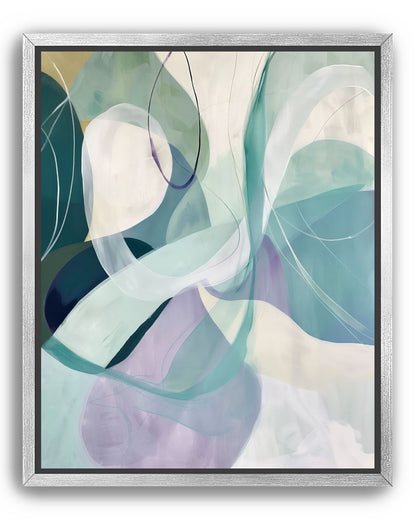 Teal and Lavender Arcs