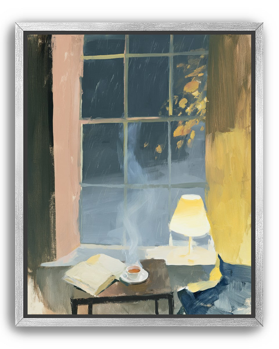 Steam in the windowlight