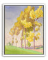 Yellow crowns on the hill