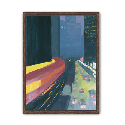 A bright bend downtown