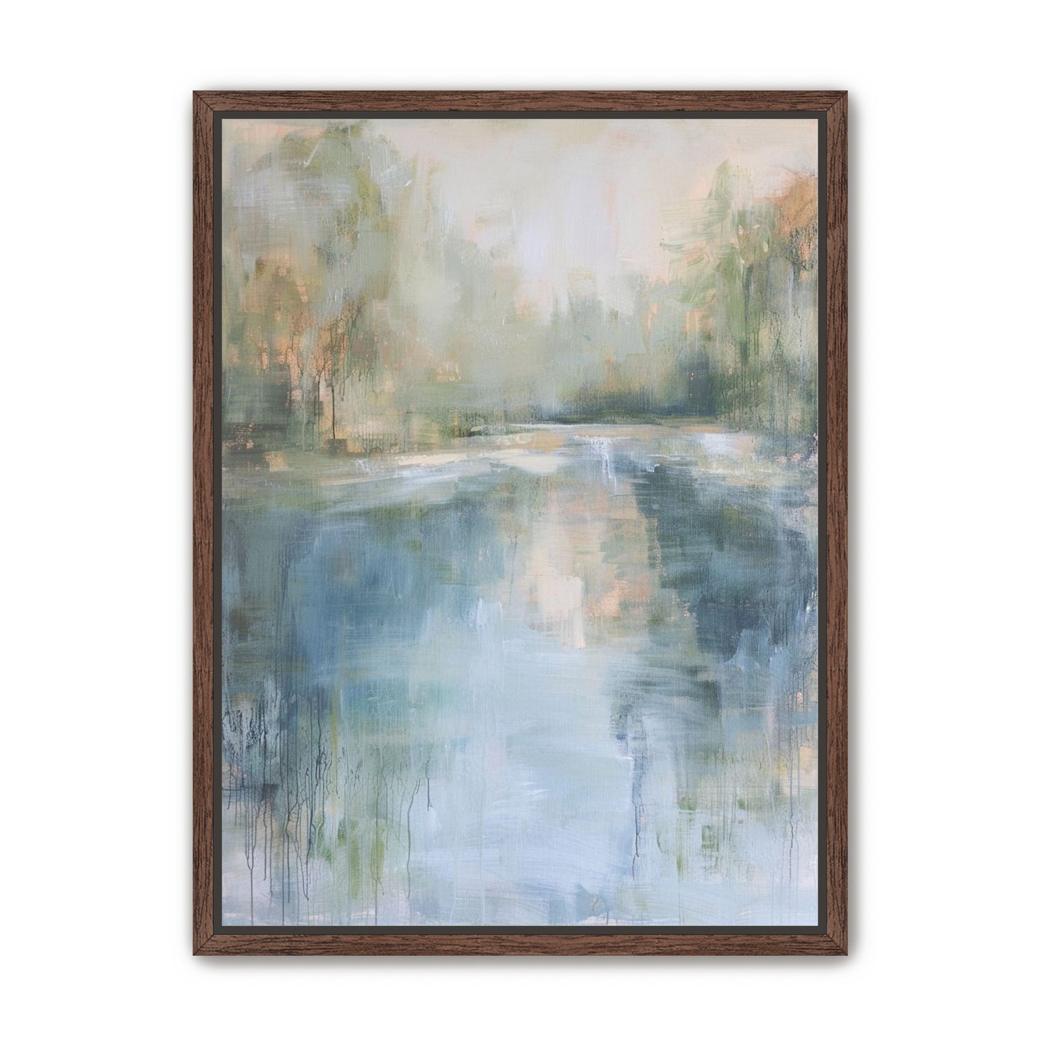 Mist over the river bend