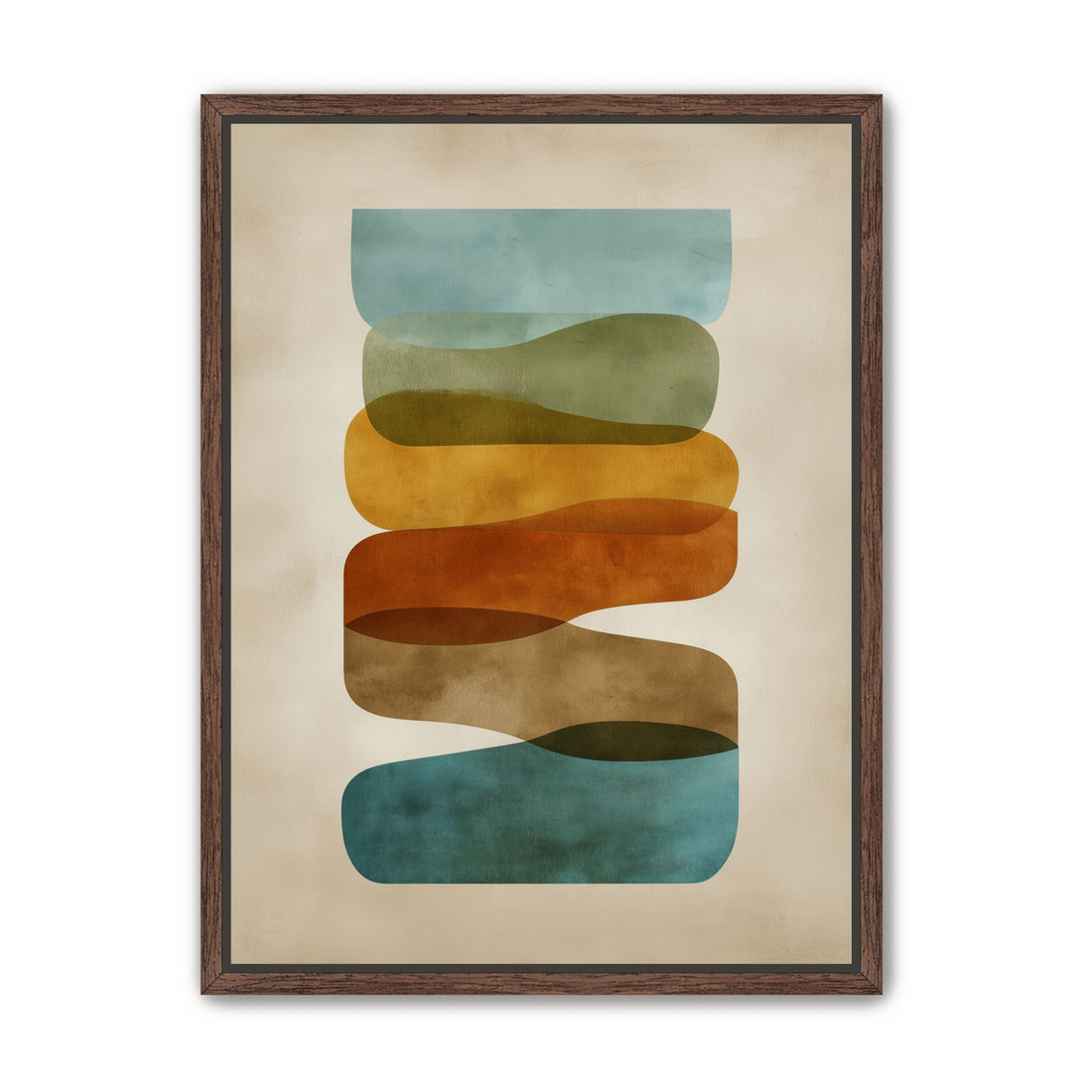 Ribbons of Muted Color