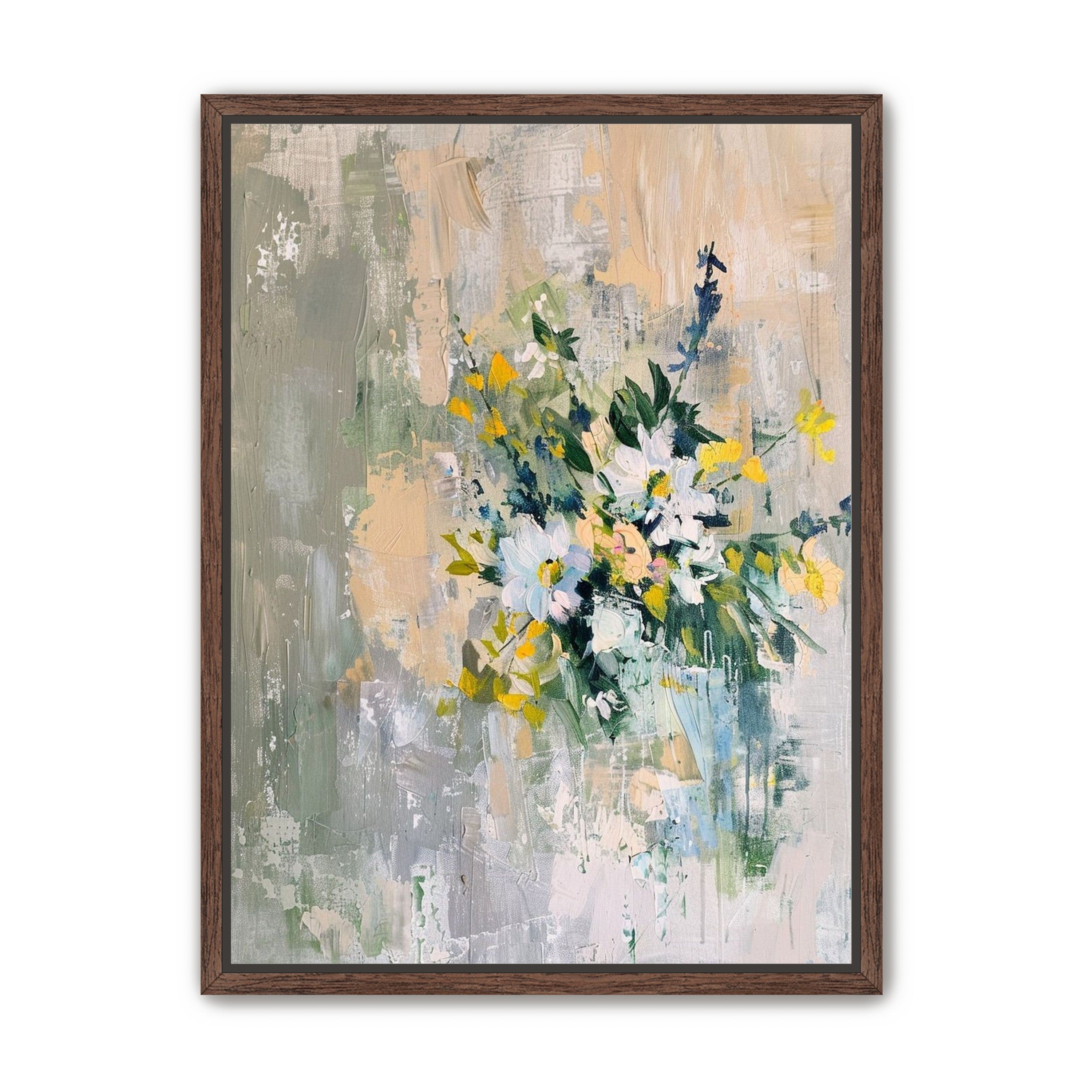 Flowers finding their way out