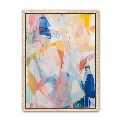 Translucent layers on canvas