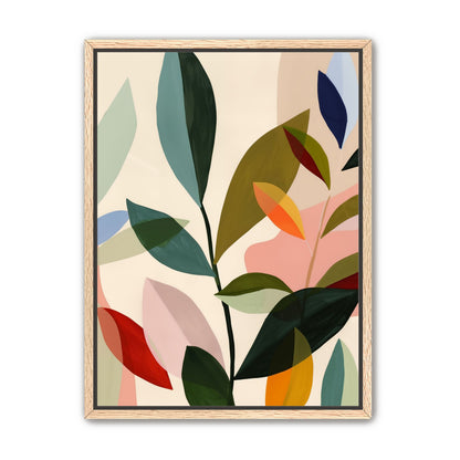 Cluster of Painted Leaves 