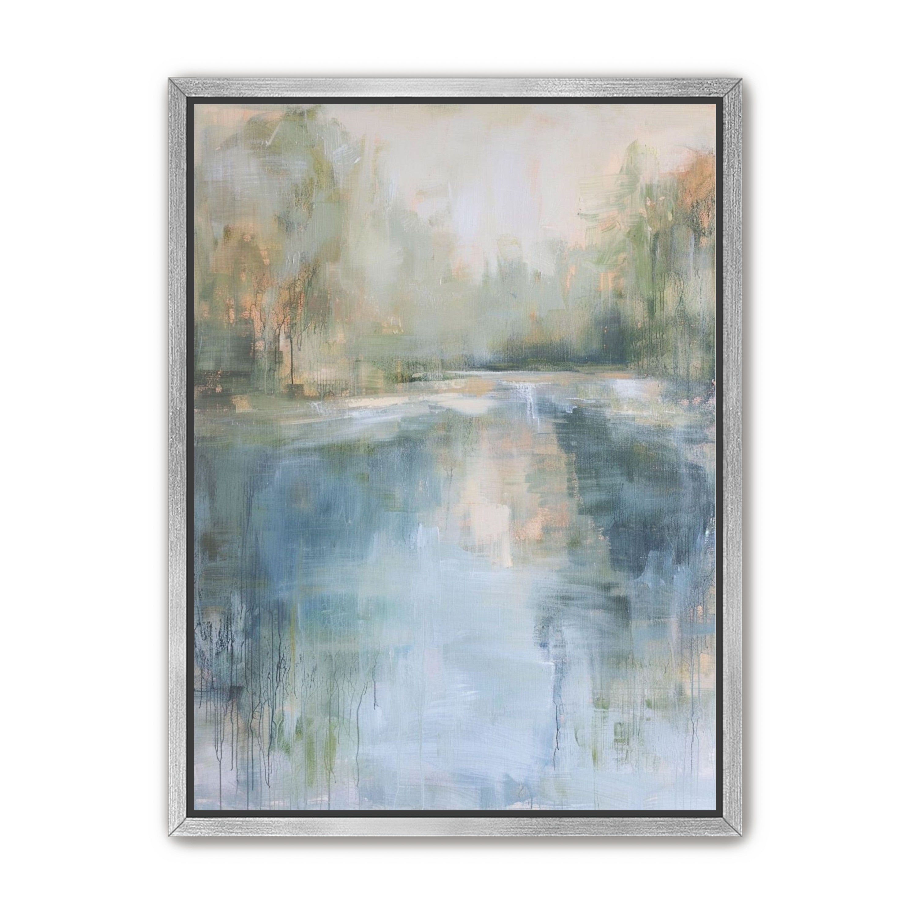 Mist over the river bend