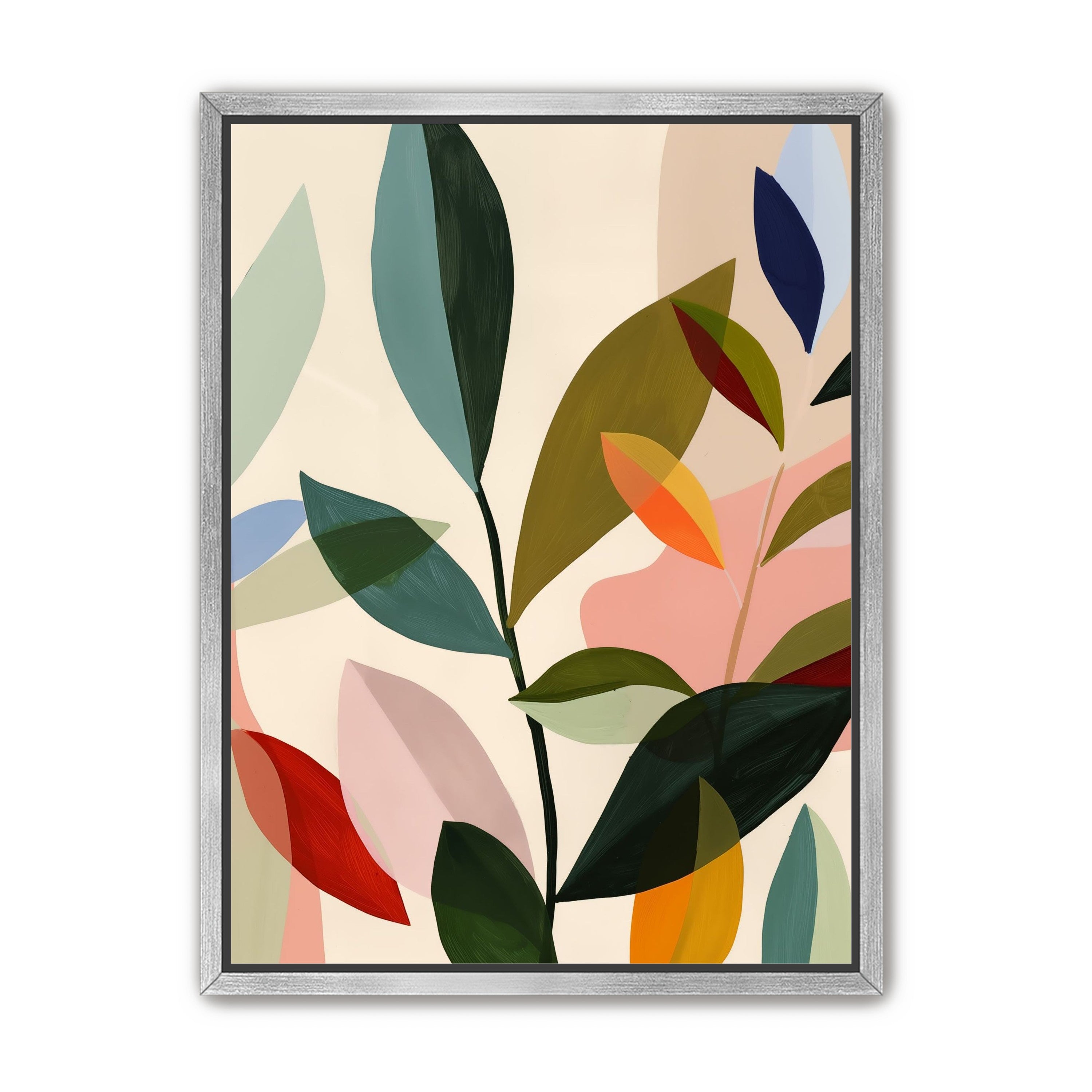 Cluster of Painted Leaves 