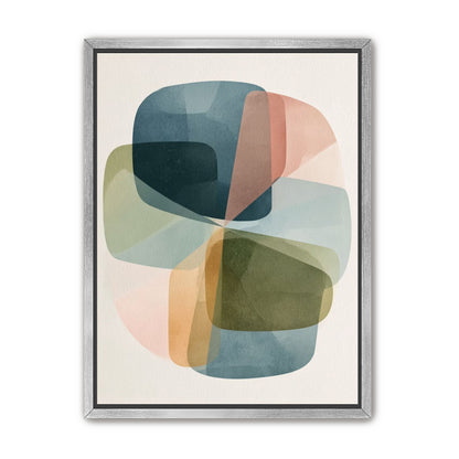 Teal turns through ochre